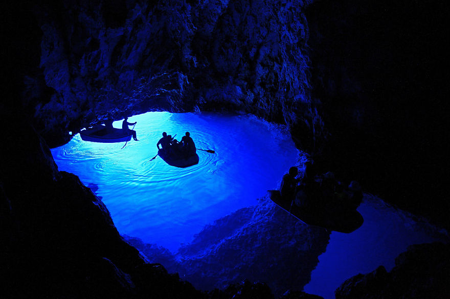 mavi mağara hırvatistan