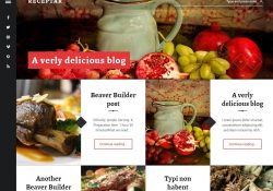 Receptar WordPress Yemek Teması